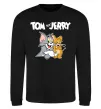 Свитшот Tom and Jerry з написом Черный фото