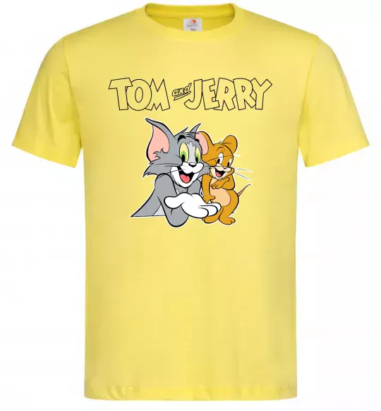 Мужская футболка Tom and Jerry з написом Лимонный фото