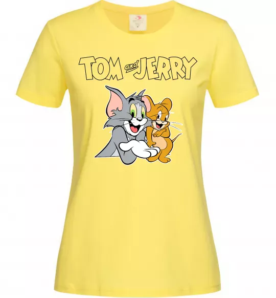 Жіноча футболка Tom and Jerry з написом Лимонний фото