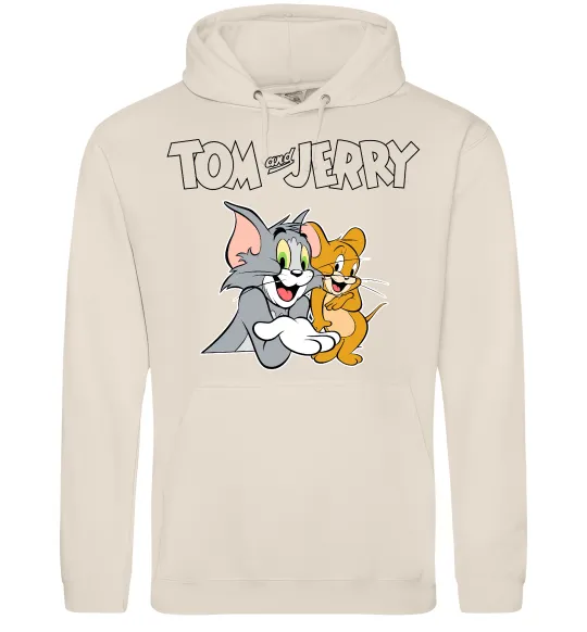 Чоловіча толстовка (худі) Tom and Jerry з написом Таш фото