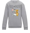 Детский Свитшот Tom and Jerry з написом Серый меланж фото