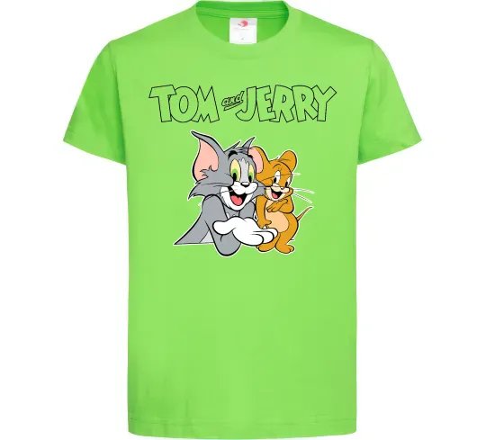Дитяча футболка Tom and Jerry з написом Лаймовий фото