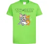 Дитяча футболка Tom and Jerry з написом Лаймовий фото