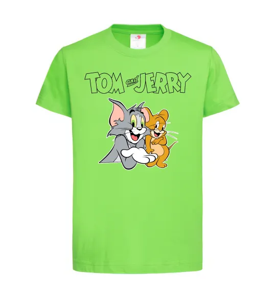 Детская футболка Tom and Jerry з написом Лаймовый фото
