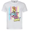 Чоловіча футболка Tom and Jerry pastel Білий фото