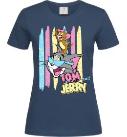 Женская футболка Tom and Jerry pastel