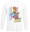 Лонгслів Tom and Jerry pastel Білий фото