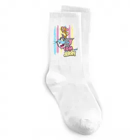 Носки Tom and Jerry pastel Белый фото