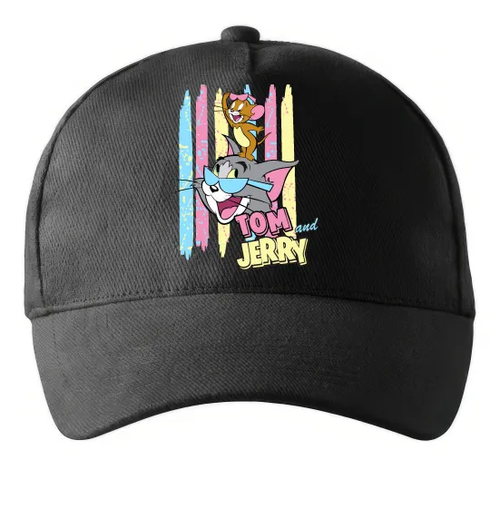 Кепка Tom and Jerry pastel Чорний фото