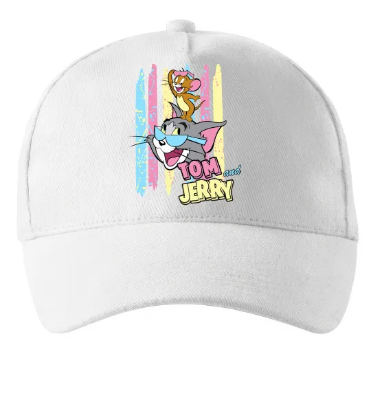 Кепка Tom and Jerry pastel Білий фото