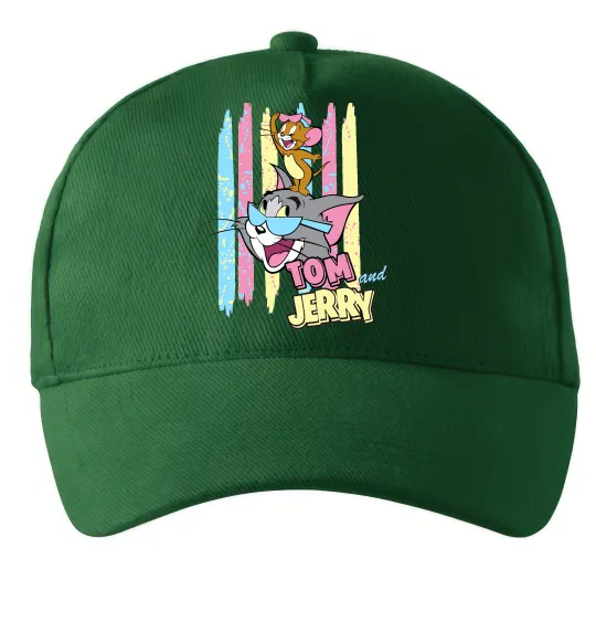 Кепка Tom and Jerry pastel Темно-зелений фото