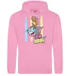 Мужская толстовка (худи) Tom and Jerry pastel Розовый фото