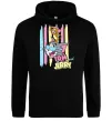 Жіноча толстовка (худі) Tom and Jerry pastel Чорний фото