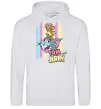 Жіноча толстовка (худі) Tom and Jerry pastel Сірий меланж фото