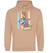 Жіноча толстовка (худі) Tom and Jerry pastel Пісочний фото