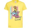 Дитяча футболка Tom and Jerry pastel Лимонний фото