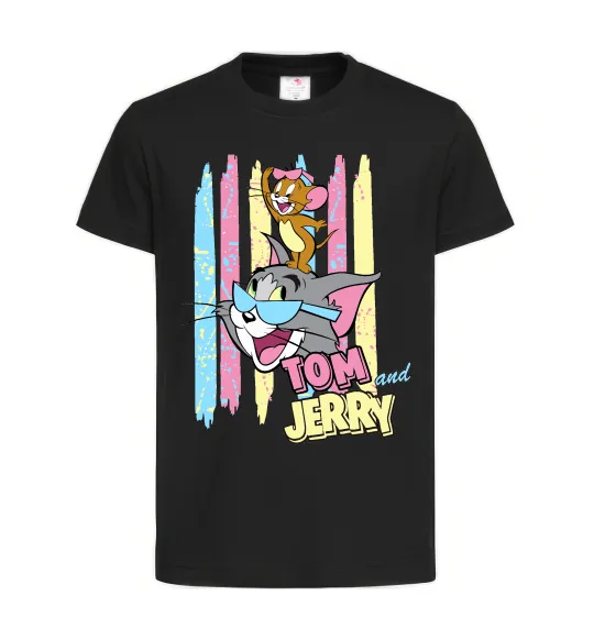 Детская футболка Tom and Jerry pastel Черный фото