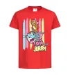 Детская футболка Tom and Jerry pastel Красный фото