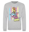 Свитшот Tom and Jerry pastel Серый меланж фото
