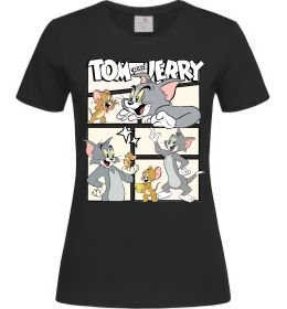 Жіноча футболка Tom and Jerry collage