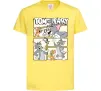 Детская футболка Tom and Jerry collage Лимонный фото