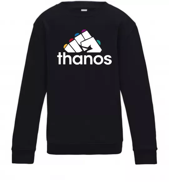 Детский Свитшот Thanos рукавиця Черный фото