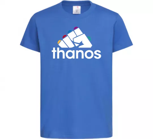 Детская футболка Thanos рукавиця Ярко-синий фото