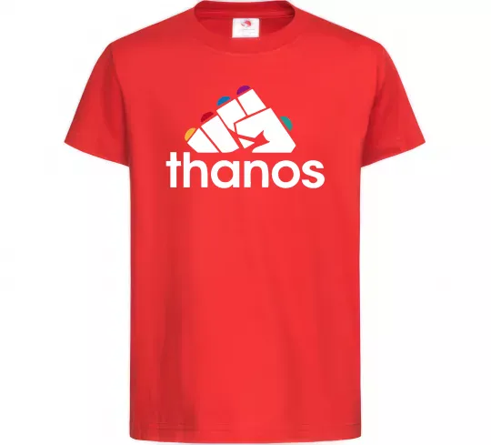 Детская футболка Thanos рукавиця Красный фото