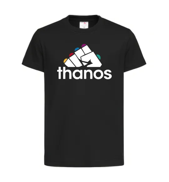 Детская футболка Thanos рукавиця Черный фото