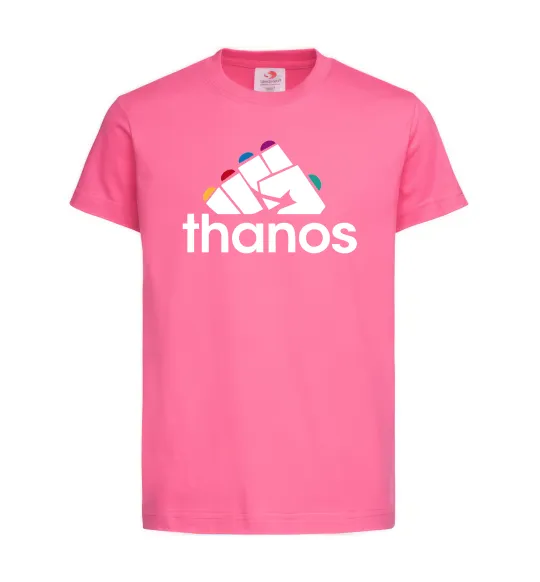 Детская футболка Thanos рукавиця Ярко-розовый фото