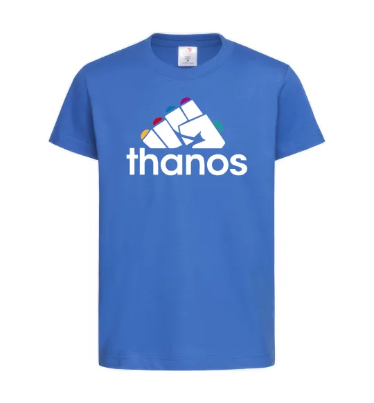 Детская футболка Thanos рукавиця Ярко-синий фото