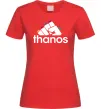Жіноча футболка Thanos рукавиця Червоний фото