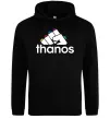 Мужская толстовка (худи) Thanos рукавиця Черный фото