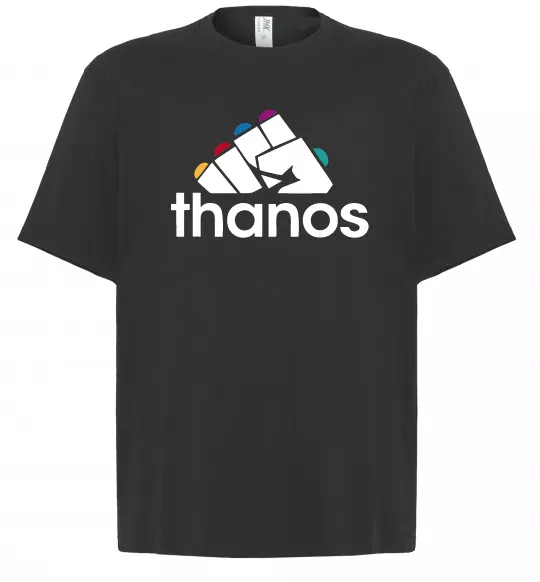 Футболка Оверсайз Thanos рукавиця Черный фото