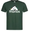 Мужская футболка Thanos рукавиця Темно-зеленый фото
