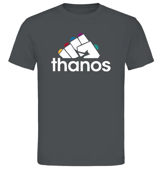 Мужская футболка Thanos рукавиця Графит фото