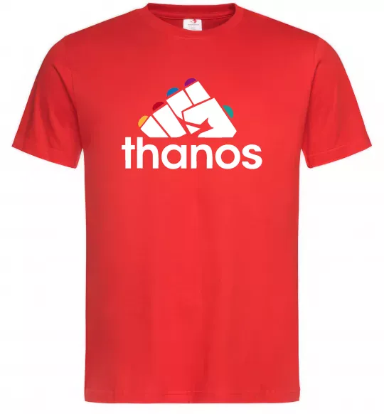 Мужская футболка Thanos рукавиця Красный фото