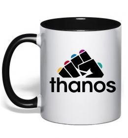 Чашка с цветной ручкой Thanos рукавиця