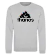Свитшот Thanos рукавиця Серый меланж фото