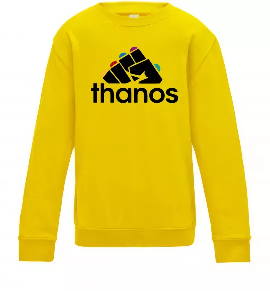 Детский Свитшот Thanos рукавиця Солнечно желтый фото