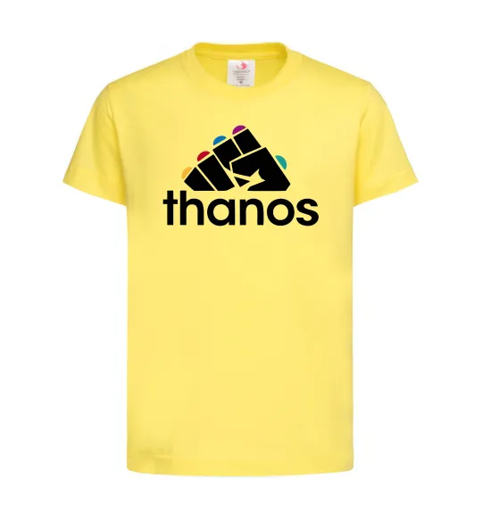 Детская футболка Thanos рукавиця Лимонный фото