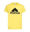 Детская футболка Thanos рукавиця Лимонный фото