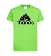 Детская футболка Thanos рукавиця Лаймовый фото