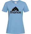 Жіноча футболка Thanos рукавиця Блакитний фото