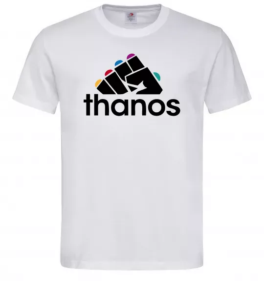 Мужская футболка Thanos рукавиця Белый фото
