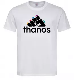 Мужская футболка Thanos рукавиця Белый фото