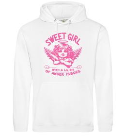 Жіноча толстовка (худі) Sweet girl with anger