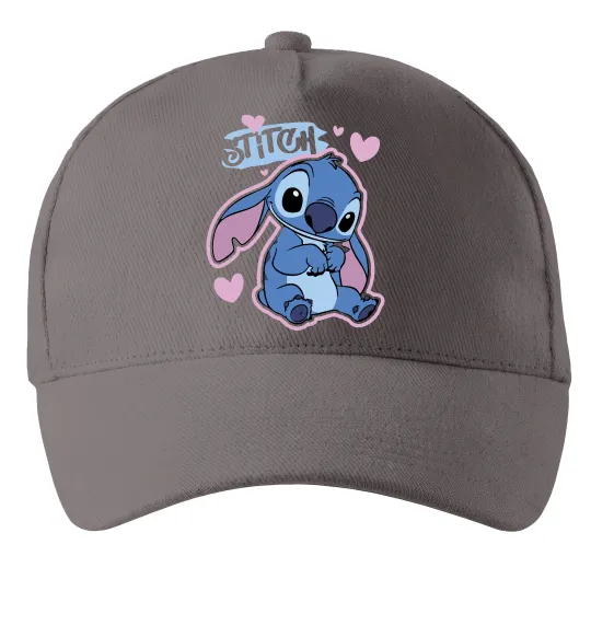 Кепка Стіч сердця Серый фото