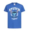 Дитяча футболка Stitch original Яскраво-синій фото