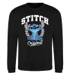 Світшот Stitch original Чорний фото